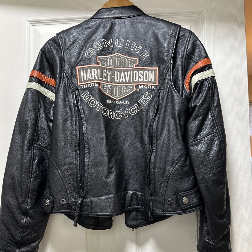 Harley-Davidson Black Leather Riding Gear